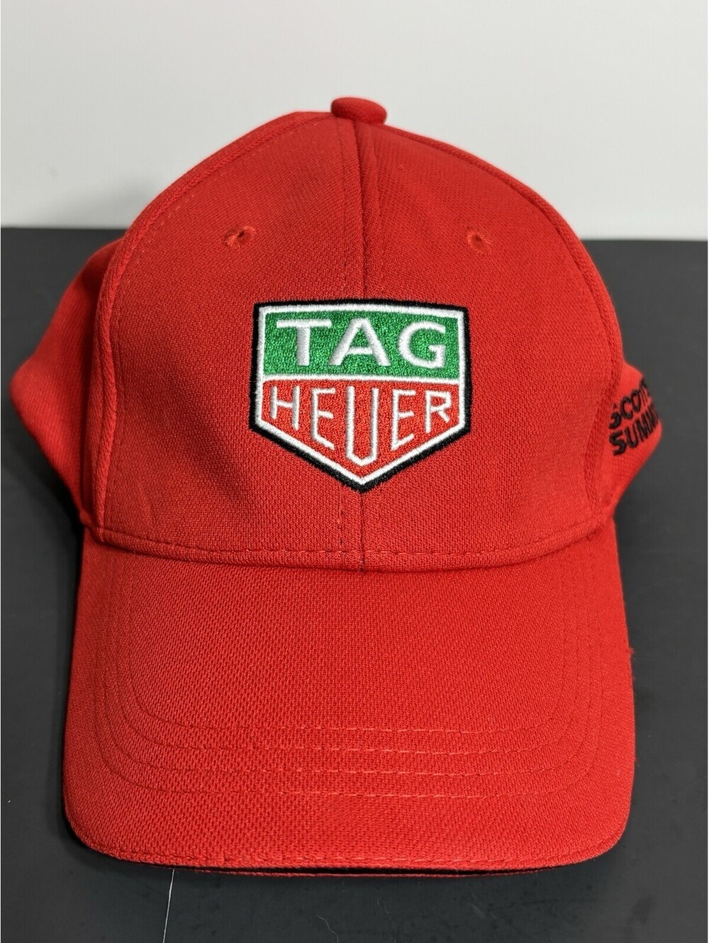Tag Heuer Watch Hat Cap White Mens One Size Fits All
